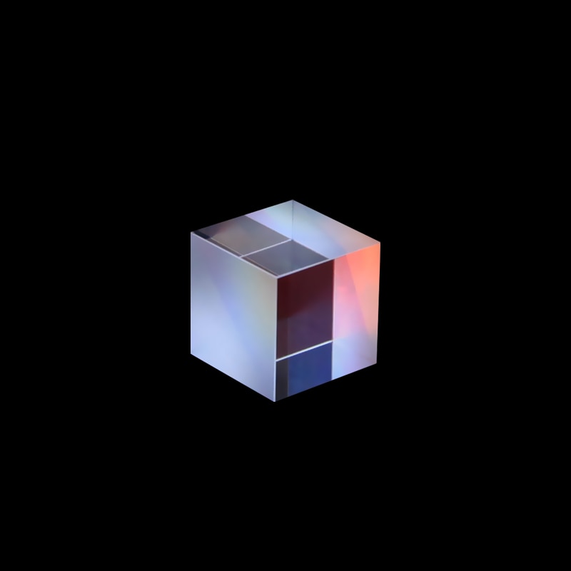 Dichroic Glass 25mm Optical Color X-Cube 4   K..